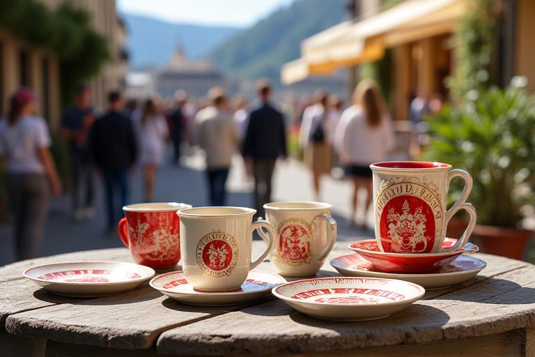 Lokale Keramikprodukte für Salzburger Stadtfeste
